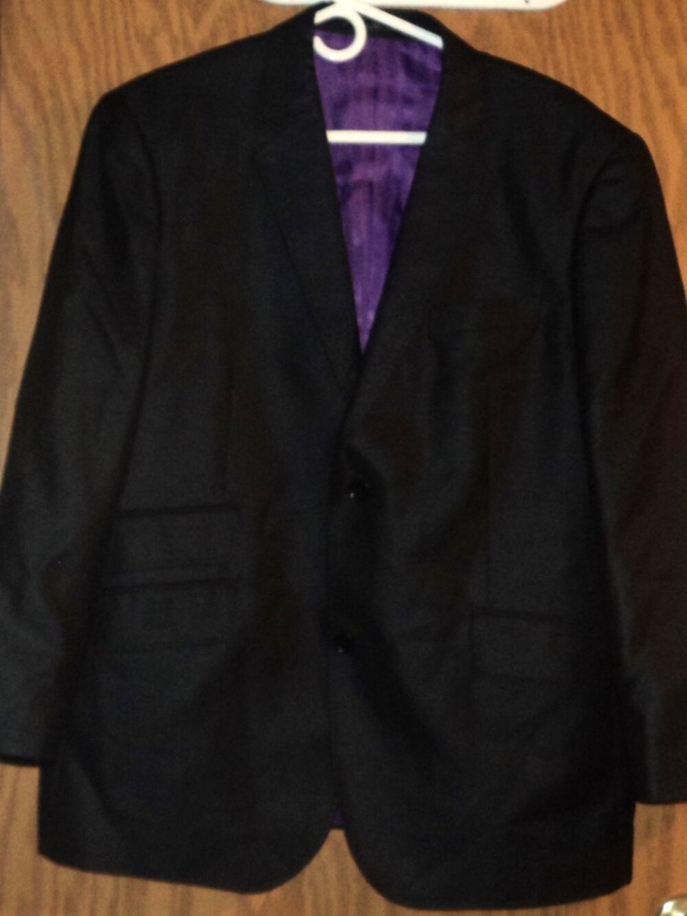 TZARELLI SPORTS COAT BLACK 42S ITALY